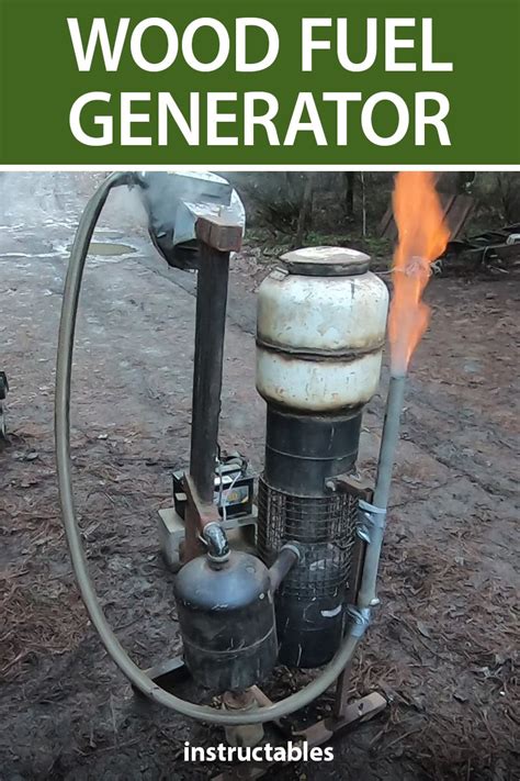 homemade wood gas generator